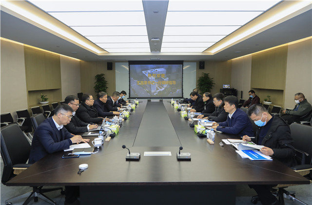 浙江省委常委、政法委书记王昌荣一行莅临人生就是博总部